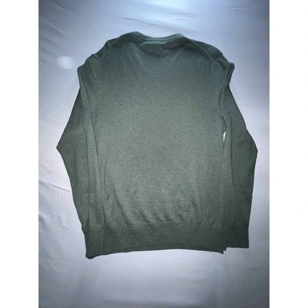 Banana Republic Luxury Blend V Neck‎  Sweater Silk/Cashmere Blend Men Large-EUC